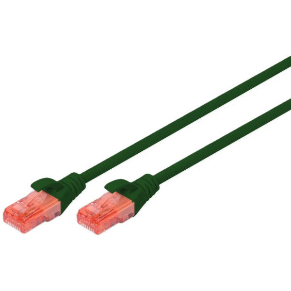 Фото - Кабель патч-корд Digitus CAT 6 UTP 1 м Green (DK-1617-010/G)